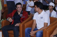 Govinda and Shaan at Surya Sunshine Walkathon Photos